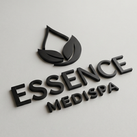 Lettres 3D en métal personnalisées pour entreprises, décoration extérieure de vitrine, bureau, enseigne 3D, logo pour entreprises, enseignes