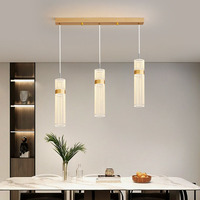 Maison lustre acrylique plafond moderne éclairage de luxe table à manger suspension suspension pour salon chambre