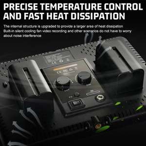 ZSYB Le <span class=keywords><strong>plus</strong></span> populaire Dimmable Rechargeable 35 watts a mené des lumières photographiques vidéo de panneau pour YouTube <span class=keywords><strong>Tiktok</strong></span> - Product Image 5