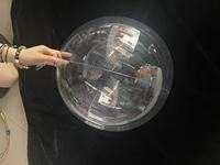Transparente Bobo-Ballons, Durchsichtige Bubble-Ballons 12\", 18\", 20\", 24\", 30\", 32\" und 36 Zoll Partydekoration Ballons