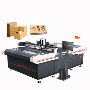 Coltello oscillante RUK MBC macchina <span class=keywords><strong>CNC</strong></span>-ISO9001 senza taglio di stampi per la prototipazione di carta e scatola di cartone a nido d'ape - Product Image 1