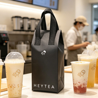 Sac isotherme non tissé personnalisé avec logo, doublure en aluminium biodégradable, pour glaces et desserts surgelés à emporter 2026