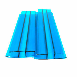 Profilés PC en plastique transparent <span class=keywords><strong>16mm</strong></span> Profilés de connexion en <span class=keywords><strong>polycarbonate</strong></span> <span class=keywords><strong>pour</strong></span> feuille de soleil pc - Product Image 4