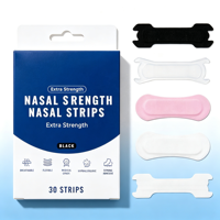 Bandes nasales de marque privée de qualité médicale CE, hypoallergéniques, sans latex, non tissées, favorisant une respiration nasale fluide pour le sommeil, faible MOQ