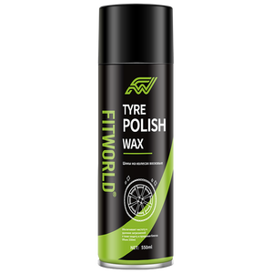 FITWORLD 550ML OEM ODM <span class=keywords><strong>Cire</strong></span> pour pneus en spray Formule hydrofuge Protège les pneus et améliore l'apparence du véhicule - Product Image 2