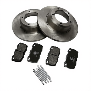 Kit Disco Freno Anteriore Ventilato e Pastiglie - ALLMAKES 4X4 BK 1011 per Land Rover - Product Image 1