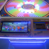Machine de jeu d'adresse à monnayeur avec chute de balles, machine d'arcade à tickets, machine à balles porteuses de chance