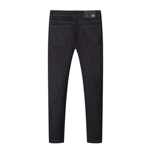 Jeans Casual da <span class=keywords><strong>Uomo</strong></span> Personalizzati all'Ingrosso, Nuovi <span class=keywords><strong>Pantaloni</strong></span> Lunghi con Cerniera per Inverno, Autunno ed Estate, <span class=keywords><strong>Pantaloni</strong></span> Outdoor a Vita Media in Denim con Tasche <span class=keywords><strong>Laterali</strong></span> - Product Image 4