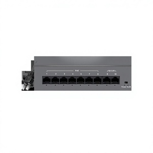 สวิตช์เครือข่าย 6 พอร์ต 10/100Mbps + 8 พอร์ต PoE, แหล่งจ่ายไฟ 52V, ระบบส่งสัญญาณระยะไกลกำลังสูง 48V รุ่น M408 - Product Image 4