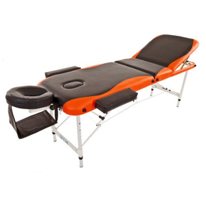 Gran oferta, Camillas De Masajes De 3 secciones, mesa De masaje portátil De aluminio plegable para salón De belleza, Spa, cama De masaje para Hotel - Product Image 1