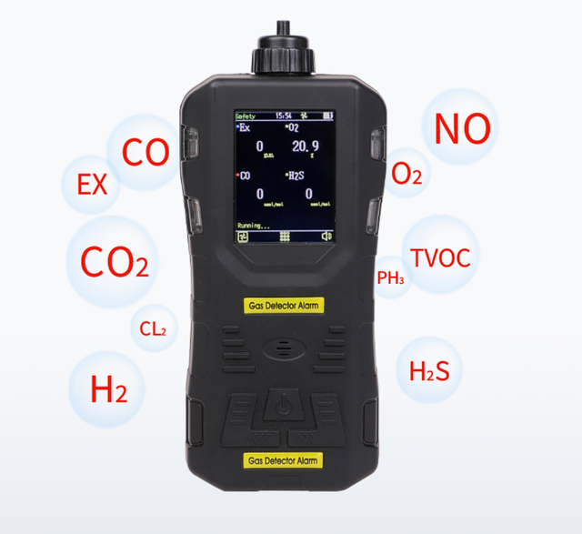 4 in 1 Handheld Gas Measuring Explosion Proof Coal Mine Ammonia Multi Gas Detector