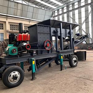 Ngành công nghiệp xây dựng điện thoại di động hàm Màn hình máy nghiền quartzite búa phá vỡ cát Máy làm tùy chỉnh dây chuyền chế biến đá - Product Image 4