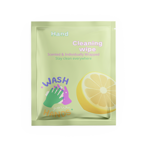 Lingettes humides jetables parfumées au <span class=keywords><strong>citron</strong></span> pour Restaurant - Product Image 2