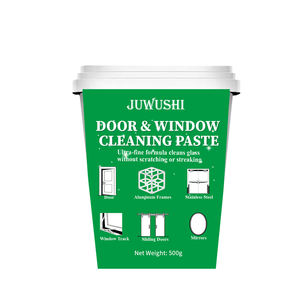 Pâte nettoyante tout-en-un pour cadres de fenêtres en verre, nettoie en profondeur les taches de calcaire, les excréments d'oiseaux, la saleté des rails et des fixations, 500g - Product Image 1