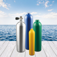 ZX TPED/DOT plongeur respiration sous-marine cylindre en alliage d'aluminium réservoir de plongée à oxygène haute pression S80 S40 S53 S63 S06 S19