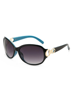 Twooo T1590 nouveauté lunettes de soleil d'extérieur polyvalentes à la mode rétro surdimensionnées