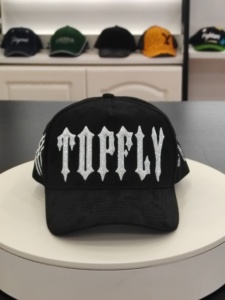 Hot Bán Nfc 5-Panel Mũ Bóng Chày Chất Lượng Cao Màu Hồng Satin Da Lộn Màu Sắc Tùy Chỉnh Cotton Gorras Cho Nam Giới Dandy Trucker Mũ - Product Image 3