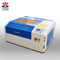 Máquina de Grabado y Corte Láser de CO2 3D CNC voiern 4040 40w50w 60w para Madera con Controlador Ruida M2