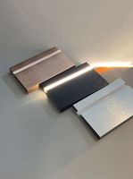 Plinthe lumineuse LED au design industriel moderne, étanche, en aluminium, pour cuisine, hôtel, salon, sol – Durable