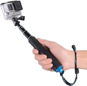 कैमरा ब्रैकेट निविड़ अंधकार हाथ पकड़ Gopro पोल हाथ में Monopod के लिए समायोज्य विस्तार पोल स्वफ़ोटो छड़ी DJI OSMO कार्रवाई 2