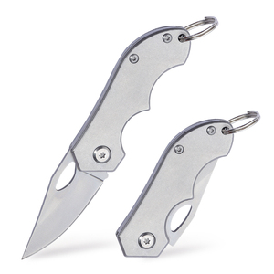 Couteau de poche pliant EDC tout acier léger direct d'usine en acier inoxydable pour bricolage utilitaire personnalisable couteau en gros OEM - Product Image 5