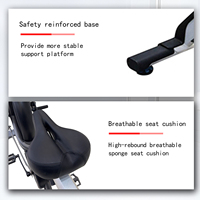 Vélo de spinning en acier à résistance magnétique, machine d'exercice de cyclisme d'intérieur à usage commercial YW-5801