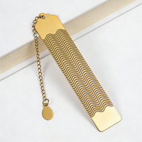 Marcapáginas de Latón Personalizado - Regalo de Recuerdo de Metal Cortado con Láser para Marcar Páginas, Directo de Fábrica