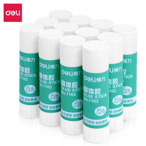 Deli Glue Stick 7102 Pva Solid Glue For Children Crafts - Product Image 1