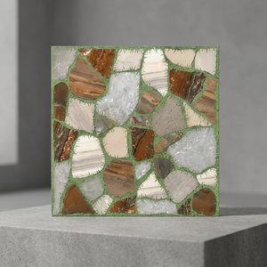 Carreaux de sol en porcelaine antidérapants de 400x400mm, gaufrés, pleine épaisseur, robustes, pour extérieur, style rustique - Product Image 5