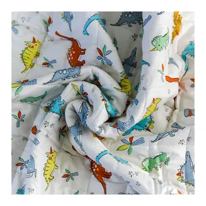 Organic Cotton Twill Emf Shielding Earthing Grounding Baby Blankets Silver Fiber Fabric For Microwave Radiation Protection