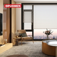 Persianas Integradas en Ventanas Abatibles, Contraventanas de Aluminio con Lamas de 16 mm, Control Magnético, Ventana de Doble Acristalamiento, Tamaño Personalizado de Fábrica