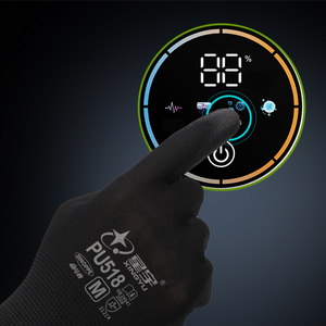 XINGYU tricoté main doux confortable électronique travail anti-dérapant tricoté poignet gants de sécurité entretien travail PU enduit gants - Product Image 5