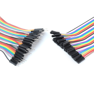 Kawat kustom harness Pria Wanita dupont plug 6 pin jumper konektor kabel perakitan - Product Image 1