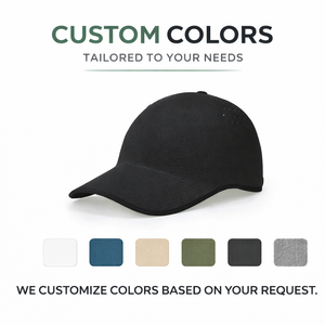 Casquette de <span class=keywords><strong>golf</strong></span> et de course sans couture, vierge, perforée au laser, avec œillets, en polyester et élasthanne, imperméable et ventilée - Product Image 4