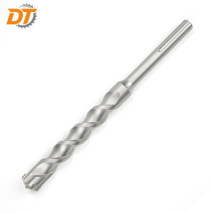 Foret de maçonnerie DT SDS Max à pointe croisée en carbure, foret à percussion sablée à une ou deux cannelures - Product Image 2