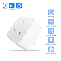 Prise intelligente FY42 UK Ewelink WiFi |   Télécommande et programmation de minuterie |   Compatible avec la maison intelligente |   Assistant Google |   Usage universel