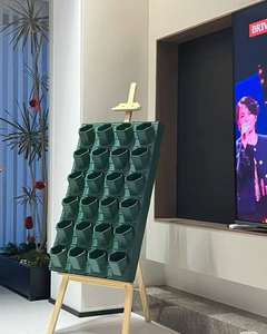 Module de jardin vertical auto-arrosant, écologique, durable, système de mur végétal suspendu pour intérieur et extérieur - Product Image 5