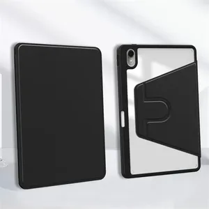 360 °   Funda Giratoria de Cuero de Lujo para Tablet <span class=keywords><strong>Huawei</strong></span> <span class=keywords><strong>MatePad</strong></span> 11 2021/2023 <span class=keywords><strong>10.9</strong></span> Pulgadas DBY-W09, Cubierta Protectora Acrílica a Prueba de Golpes - Product Image 5