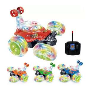 Coche de Acrobacias RC 360 ° Coche de Control Remoto Flips <span class=keywords><strong>Twister</strong></span> con Luces y Música, Divertidos Juguetes de Control Remoto, Regalo para Niños - Product Image 6