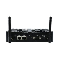 Mini PC EGLOBAL con Intel Core I5-4200U, DDR3, Máximo 8G, SSD MSATA, Compatible con Win8/10/Linux, Salida de Pantalla Dual HDMI 1.4 y VGA, Doble Lan