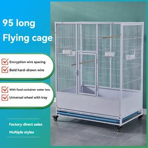 Nouvelle version fil course haute qualité durable Pigeon <span class=keywords><strong>Cage</strong></span> Pigeon élevage <span class=keywords><strong>Cage</strong></span> couleur bouton pression usine personnalisée avec roue - Product Image 2