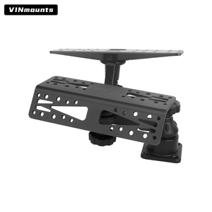 Support stable horizontal en aluminium pour triple détecteur de poissons, support multi-écrans réglable - Product Image 2