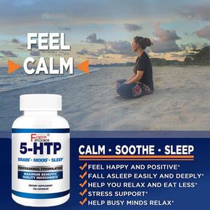 Cápsulas de 5-HTP en Oferta, con Calcio para el Estado de Ánimo y el Sueño, Suplemento para Adultos - Product Image 5