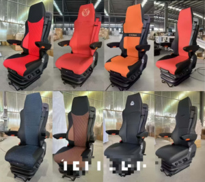 Sedile per Camion SUCAN Shandeka con Sospensione ad Aria, Modello con Airbag, Funzione Opzionale di Ventilazione e Riscaldamento, Durevole - Product Image 4