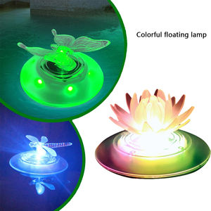 Lampe flottante solaire LED à changement de couleur RGB, lumière solaire pour bassin extérieur, lampe de jardin imperméable, décoration de bassin, lumière sous-marine pour piscine - Product Image 3