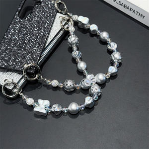 Étui de téléphone portable de luxe <span class=keywords><strong>avec</strong></span> paillettes et <span class=keywords><strong>chaîne</strong></span> pour <span class=keywords><strong>Samsung</strong></span> Galaxy Z Flod6 Flod5 Flod4 Flod3 Flod2, <span class=keywords><strong>coque</strong></span> de protection en gros - Product Image 3