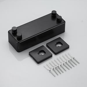 Étendage Rétractable Mural Noir de 4,2 m en Acier Inoxydable, Séchoir à <span class=keywords><strong>Linge</strong></span> Télescopique pour Intérieur et Extérieur - Product Image 5