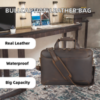 Sac à main en cuir véritable pour homme, sac messager 15 pouces, grande capacité, fermeture éclair, sac bandoulière