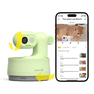 2025 AI Pet <span class=keywords><strong>Companion</strong></span> <span class=keywords><strong>Robot</strong></span> 3.6 Écran Auto Suivre Pet 360 Caméra HD 1080p Vlog Creator Smart Home Monitor Pet Emotion AI Camera - Product Image 2