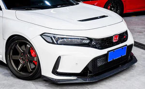 Spoiler de pare-chocs avant en fibre de carbone de type R FL5 <span class=keywords><strong>2022</strong></span>+ style VS pour Honda Civic Type R - Product Image 2